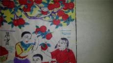 杨家埠木版年画版画大全之152*改革题材胜利果实