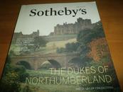 Sotheby\'s  苏富比2014年拍卖图录---THE DUKES OF NORTHUMBERLAND