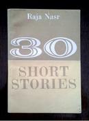 外文旧藏书 英文短故事 【Raja Nasr】30 Short Stories 英语学习读物