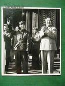 毛泽东主席，林彪和150万革命群众共庆中华人民共和国成立17周年