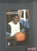 1997-98 CLEVELAND CAVALIERS MEDIA GUIDE 1997 - 98年的克利夫兰骑士队媒体指南