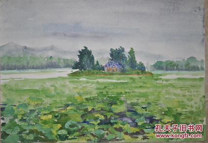 【柳新生】早期 风景写生水彩画（6）