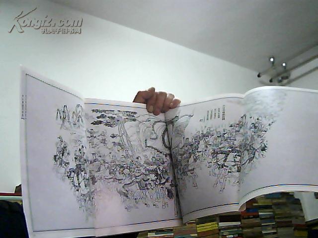 古代武将线描图谱  16开  1997年1版1印3000册