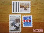 外国邮票-加拿大-3张合售H