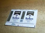 烟标   marlborol IGHTS 100;s牌