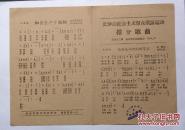 长沙市社会主义群众歌咏运动推介歌曲