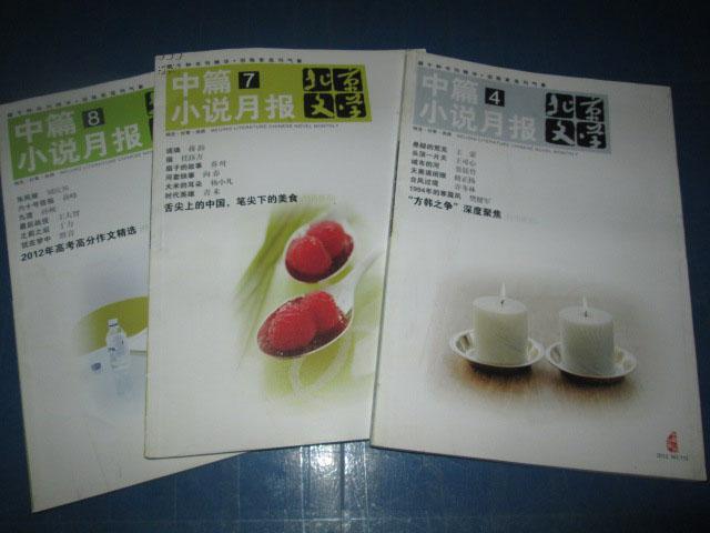 北京文学选刊 中篇小说月报 2003-2020年 共161本合售 详见描述
