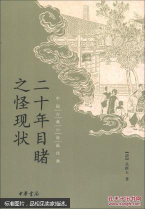 中国古典小说最经典：二十年目睹之怪现状