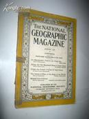 NATIONAL GEOGRAPHIC：美国国家地理1931年8月 大量彩色黑白图片 部分中国内容图片  【正版A5--7】