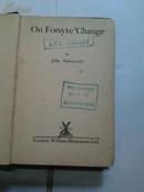 ON FORSYTE 'CHANGE 在福尔赛的变化