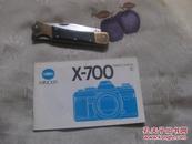 MINOLTA X-700（美能达X-700照相机说明书 英文版）