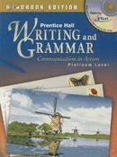 Writing And Grammar: Communication In Action Platinum Level [Hardcover]