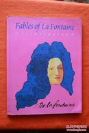 Fables of La Fontaine 彩色 插图版12开本 拉封丹寓言