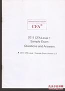 2011 CFA Level 1 Sample Exam Questions and Answers、Chartered Financial Analyst Level 1 Book 1-5.6册合售