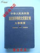 中华人民共和国国民经济和社会发展计划大事辑要:1949-1985