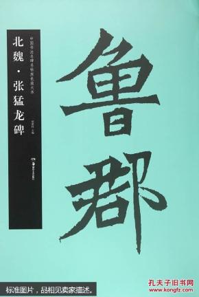 中国书法名碑名帖原色放大本 北魏 张猛龙碑