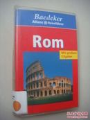 ROM:mit großem cityplan（罗马-德文原版，彩色插图+1张超大双面地图1000mm*655mm）封面塑壳保护,铜版纸印刷，插图精美