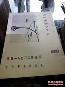 《特集-齐白石的书·画·印》1965年NO.5近代书道研究所出版 日本月刊杂志