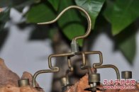 民国鸟笼铜钩（品好 ！包老！高11.5cm 宽 9cm）