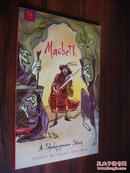 A Shakespeare story:Macbeth 《麦克白》  每页均有趣味手工插图  全新十品