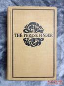 美国印刷 The Phrase Finder by J. I. Rodale 包含Name-Word Finder Methahor Finder Sophisticated Synonyms