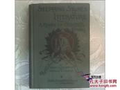 STEPPING STONE TO LITERATURE 文学奠基石 【1898年美语原版  Taylor University 1922学籍标识 私藏精装】