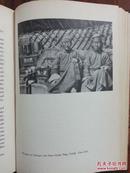 1934年瑞典原版，纯牛皮书脊，《我们在草原上的朋友》，内有一张精美藏书票，古斯塔.蒙杰尔著，67幅珍贵图片反映当时的生产、生活面貌