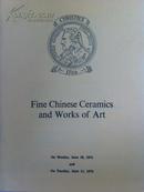 伦敦佳士得 1974年6月10&11日 重要中国瓷器、艺术品专场