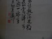 谢稚柳花鸟作品芙蓉翠鸟图（刊登于博古斋拍卖图录上）