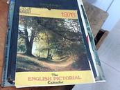 1976年外文16开挂历THE ENGLISH PICTORIAL CALENDAR