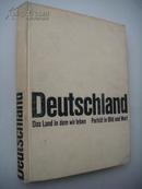 Deutschland:Das Land in dem wir leben,Portrat in Bild und Wort 1966版布面精装12开，含大量历史，建筑，地理，人物，艺术等图片资料