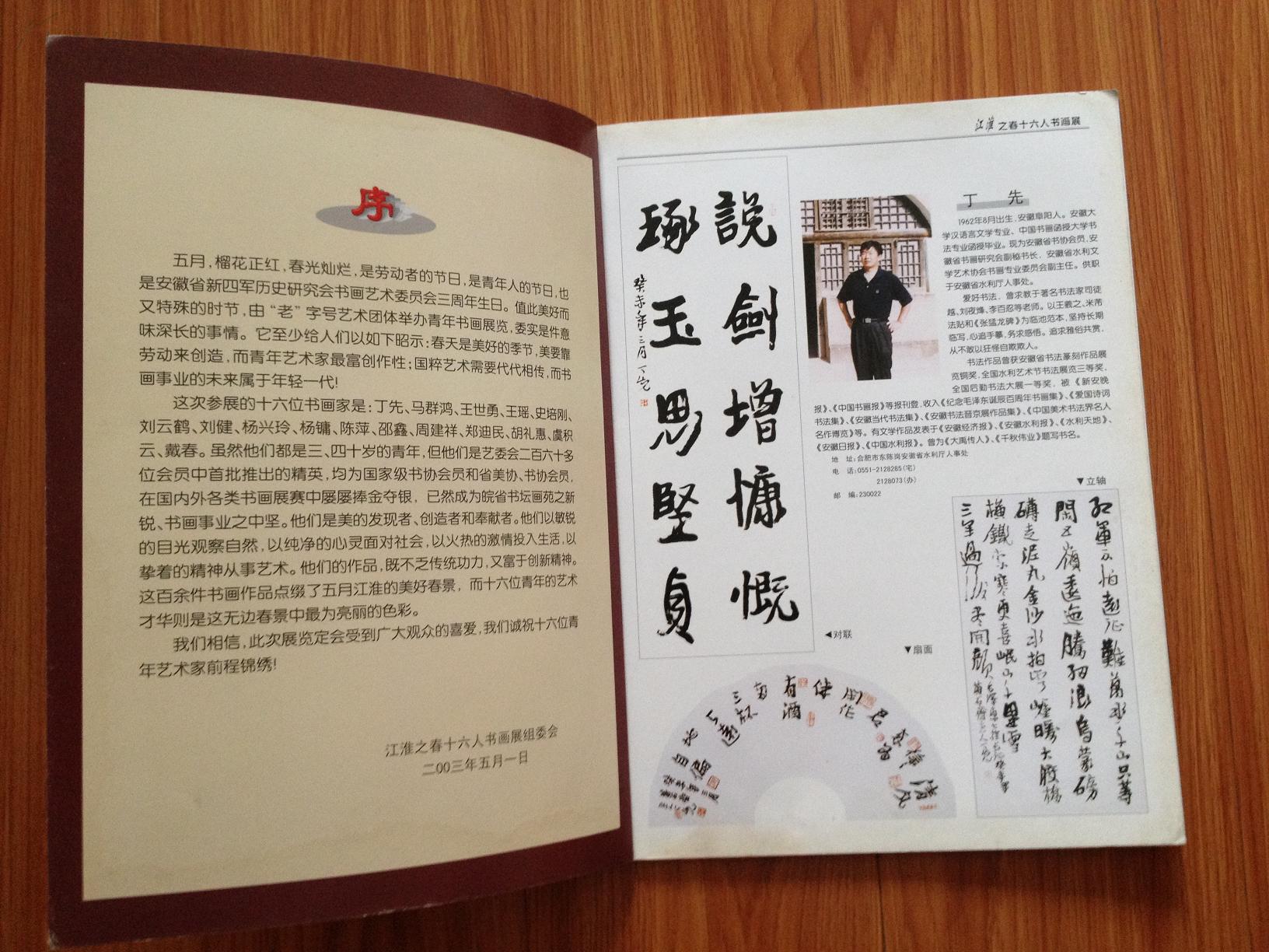 江淮之春十六人书画展专集