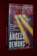 ANGELS & DEMONS 天使与魔鬼 Dan Brown 丹·布朗 书口有点着水 不影响阅读