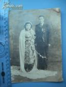 19cm*13cm【民国名人结婚老照片】民国旧事