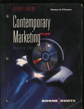 Contemporary Marketing (当代市场营销）