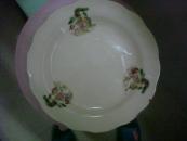 景德镇纪念瓷---瓷盘-童子寿星--