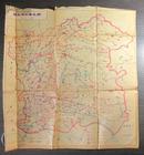 广州郊区规划情况图（1984年）66x61cm