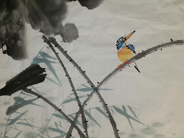韩敏 花鸟画68*70cm