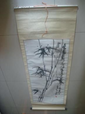 湖南省著名书画家王友智先生画作：竹.