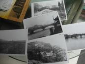 80年代风景黑白照片5张合售（如图）【13X18】CM