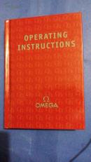 OPERATING INSTRUCTIONS 欧米茄表的操作手册 ，64开精装