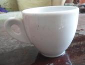 白瓷老茶杯子