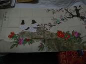 工笔大家喻继高四尺整张国画作品（和平新春）