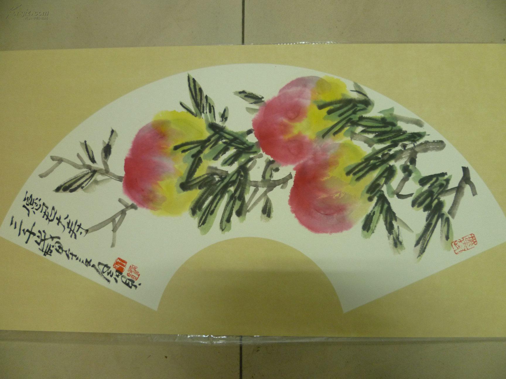 （议价）山东省美协会员国画作品扇面129