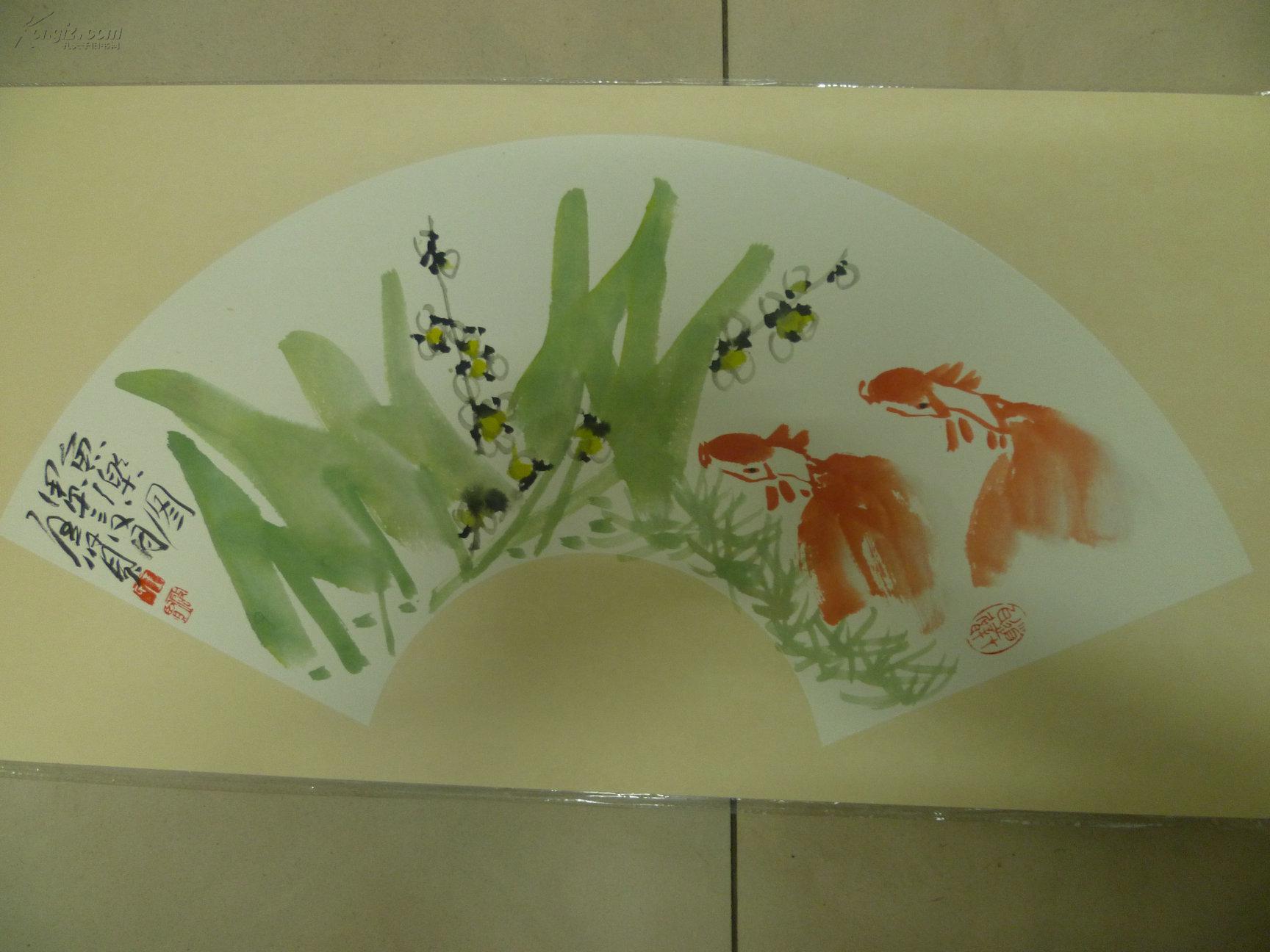 （议价）山东省美协会员国画作品扇面129