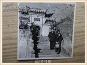 黑白老照片——1963年湖北荆州西门博物馆留念