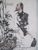 北京画院院长  王明明 国画人物一幅 自鉴 48*98厘米