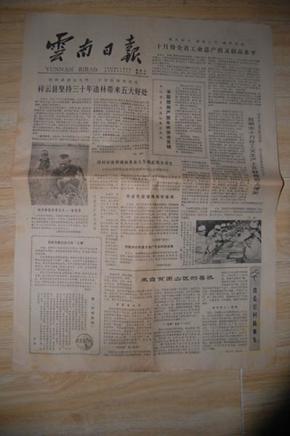 《云南日报》1981年11月8日【品如图】