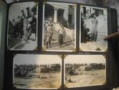 《1920年代青岛天真照相馆 精美大相册》 补图十四: 青岛3 青岛警察局执行的死刑照片，包括土匪强盗和偷窃的绞刑和枪毙。