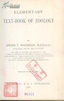 ELEMENTARY TEXT-BOOK OF ZOOLOGY  （1901年珍本外文图书）